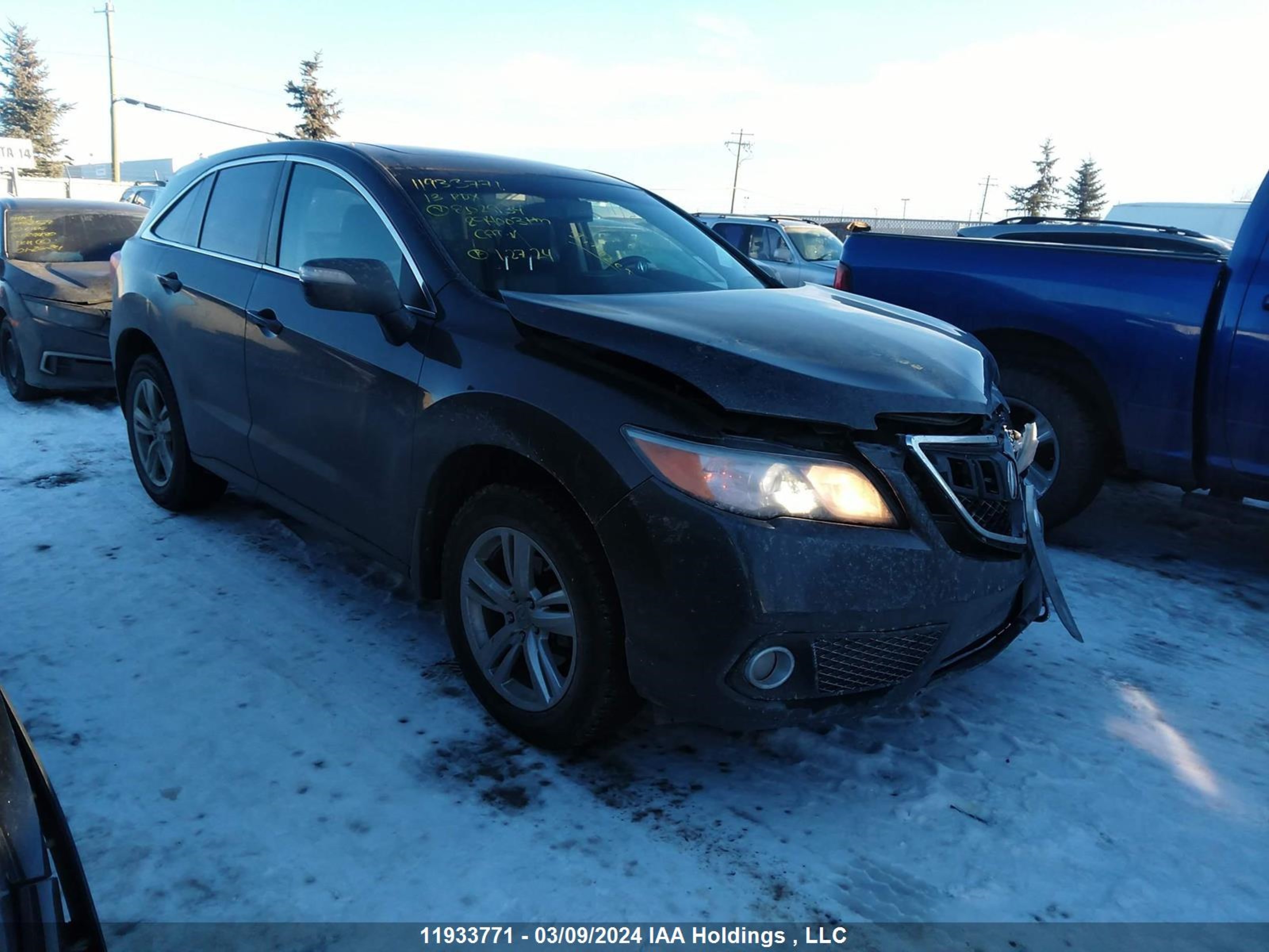 ACURA RDX 2013 5j8tb4h51dl802934