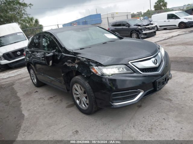 ACURA RDX 2017 5j8tb4h54hl001680