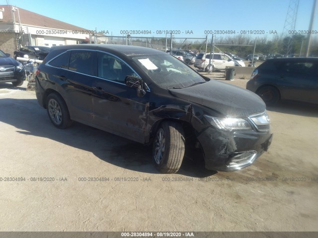 ACURA RDX 2017 5j8tb4h54hl019757