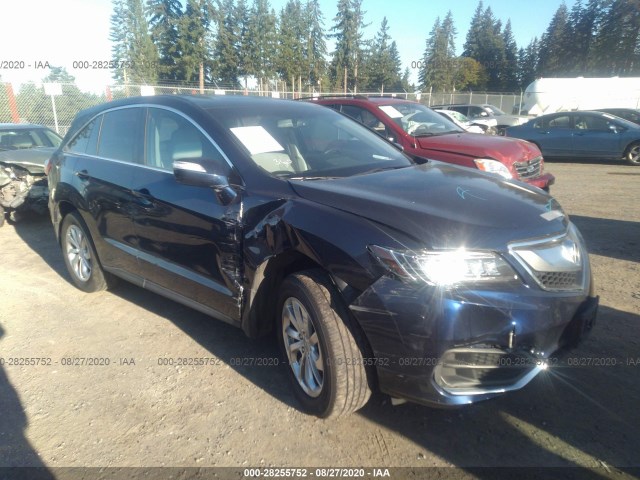 ACURA RDX 2017 5j8tb4h54hl027583