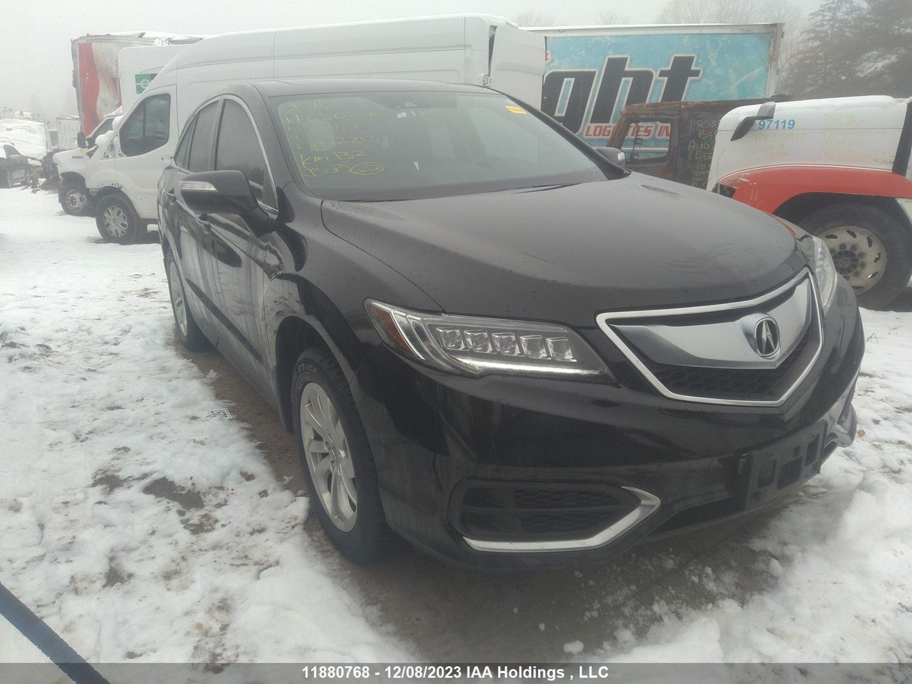 ACURA RDX 2018 5j8tb4h54jl802213