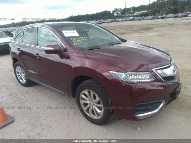 ACURA RDX 2017 5j8tb4h55hl005124