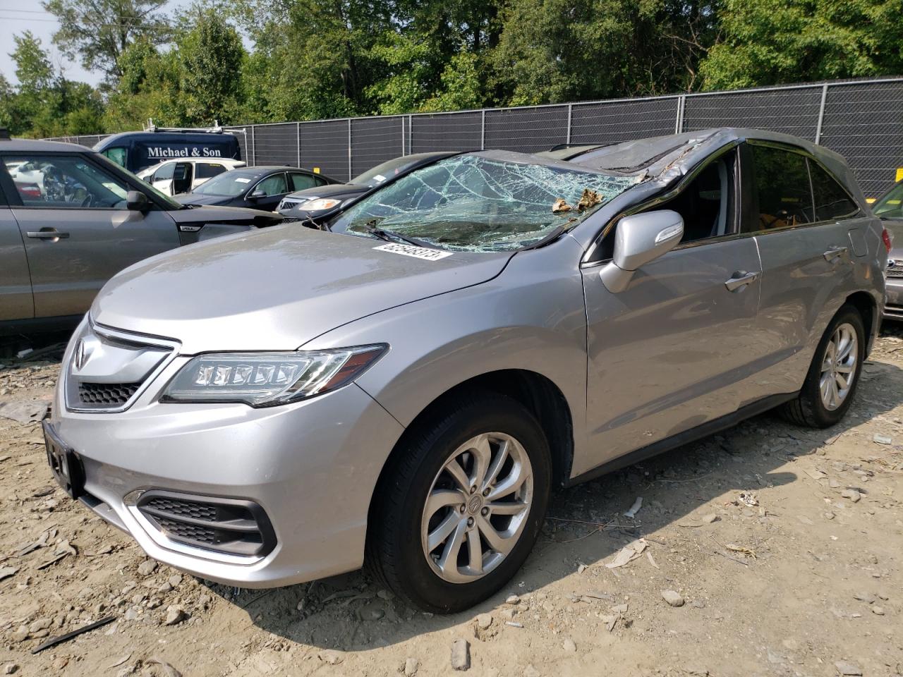 ACURA RDX 2017 5j8tb4h55hl009593