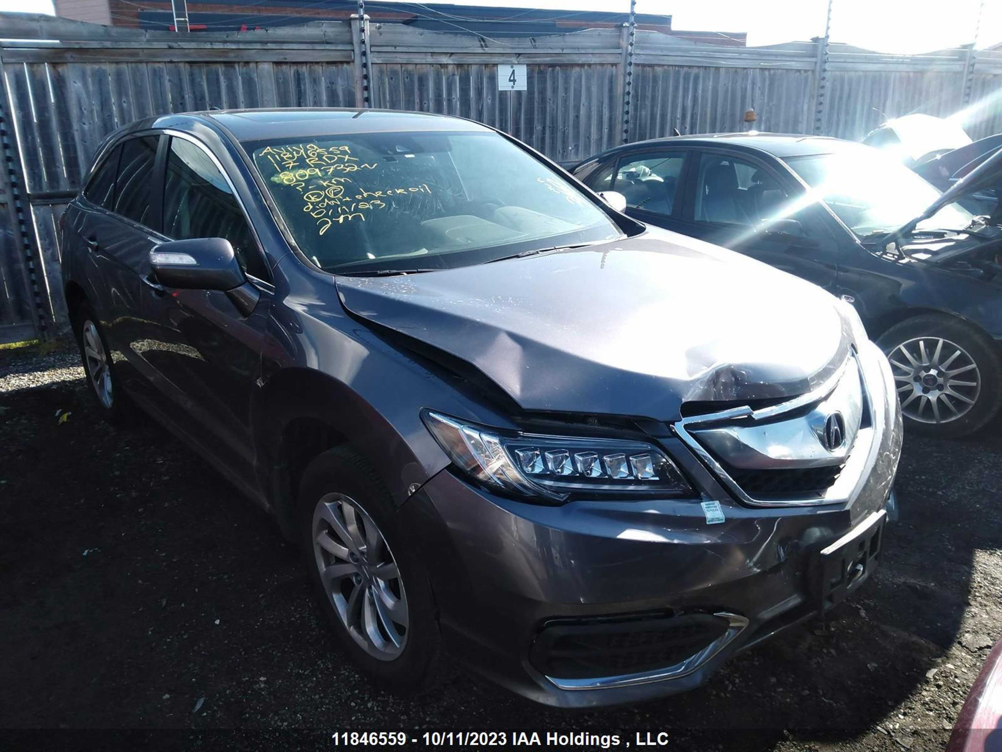 ACURA RDX 2017 5j8tb4h55hl809732