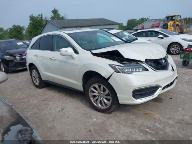 ACURA RDX 2017 5j8tb4h56hl039735