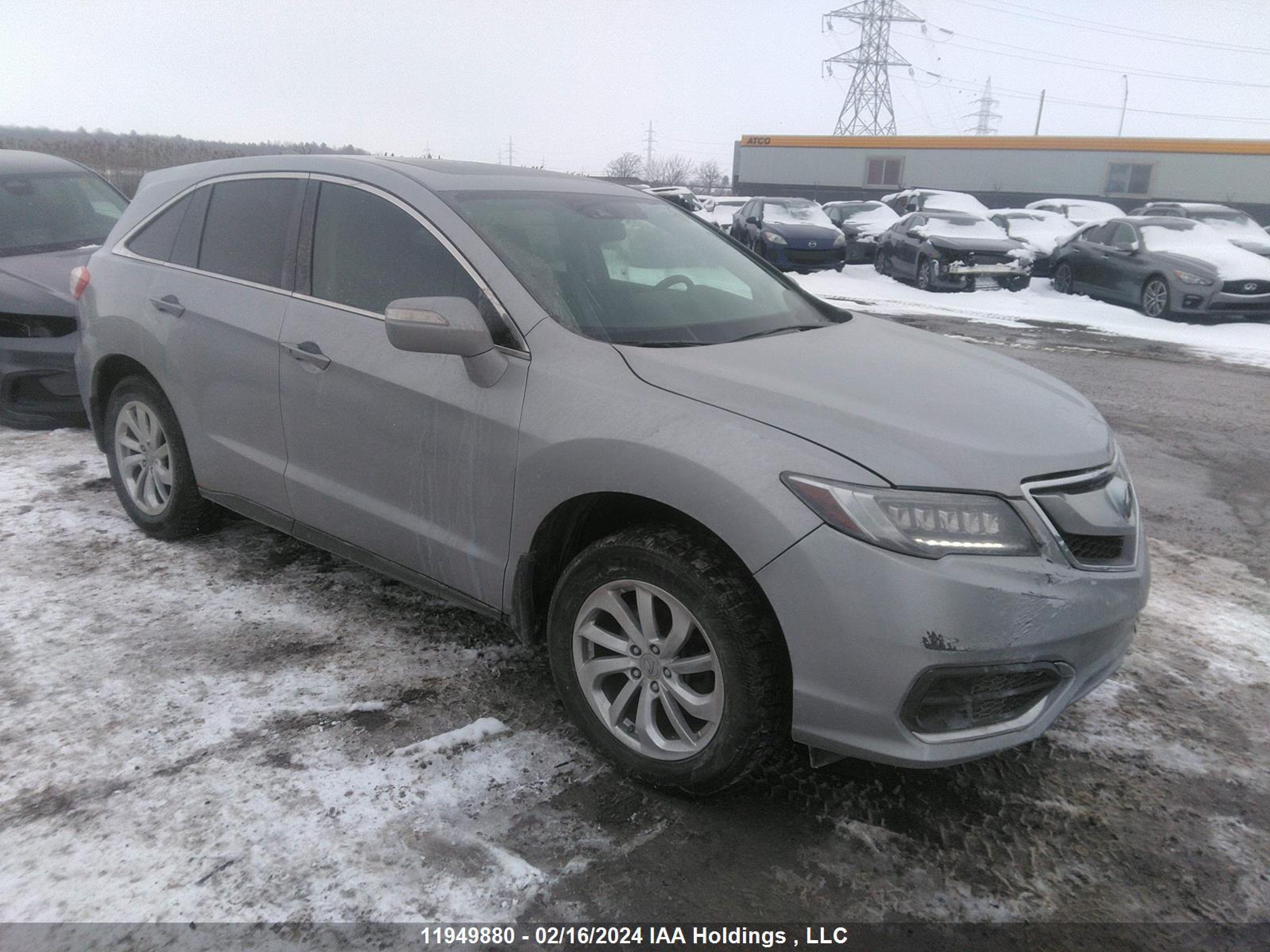 ACURA RDX 2017 5j8tb4h56hl806550