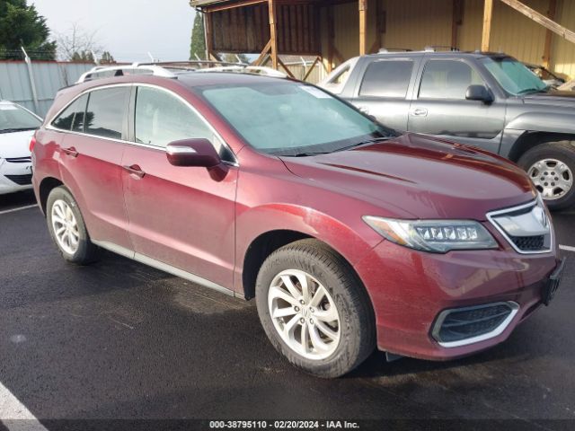 ACURA RDX 2017 5j8tb4h58hl005862