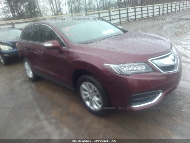 ACURA RDX 2017 5j8tb4h58hl011225