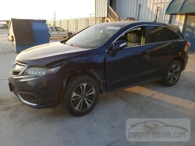 ACURA RDX 2016 5j8tb4h74gl025185