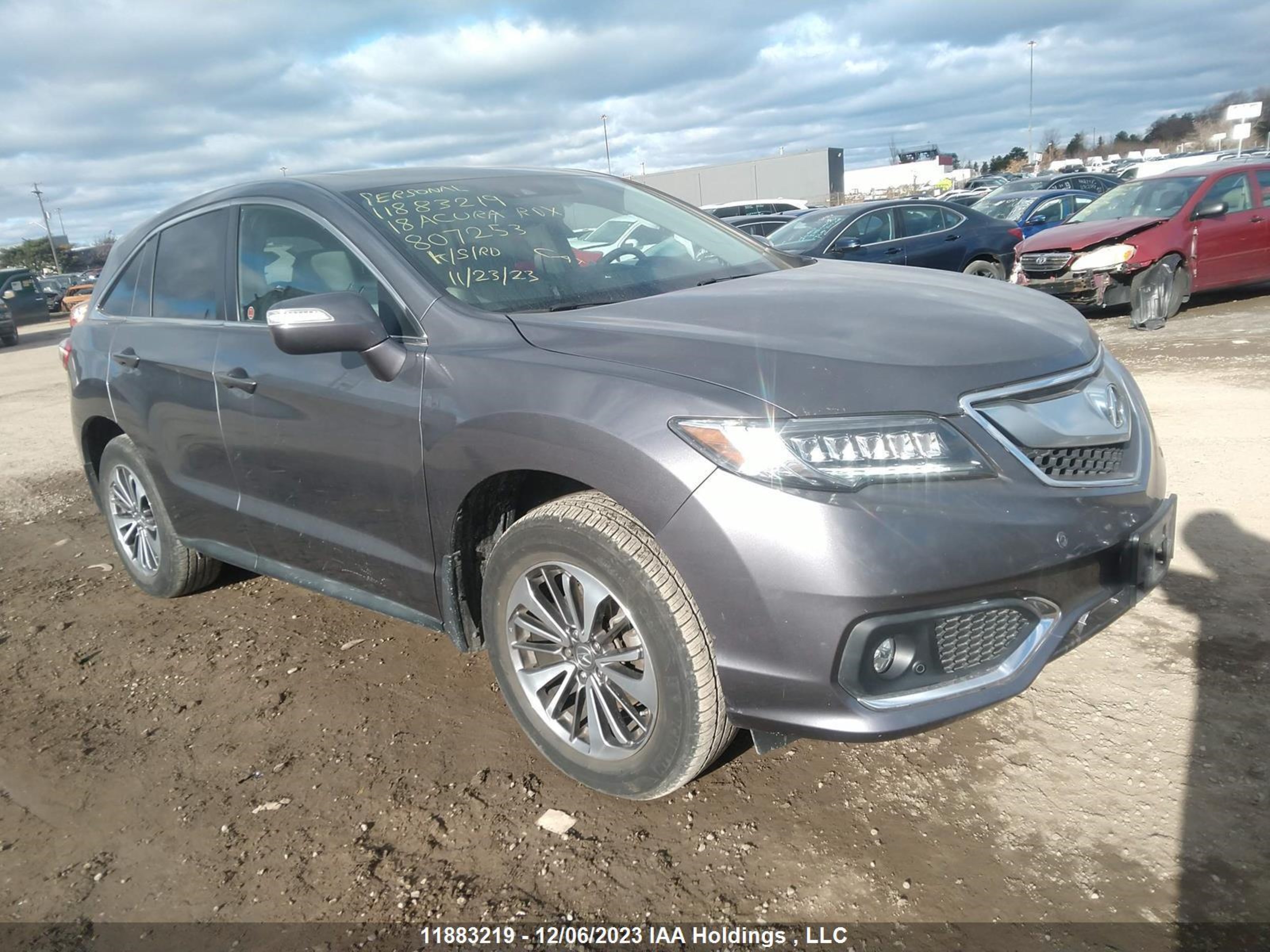 ACURA RDX 2018 5j8tb4h76jl807253