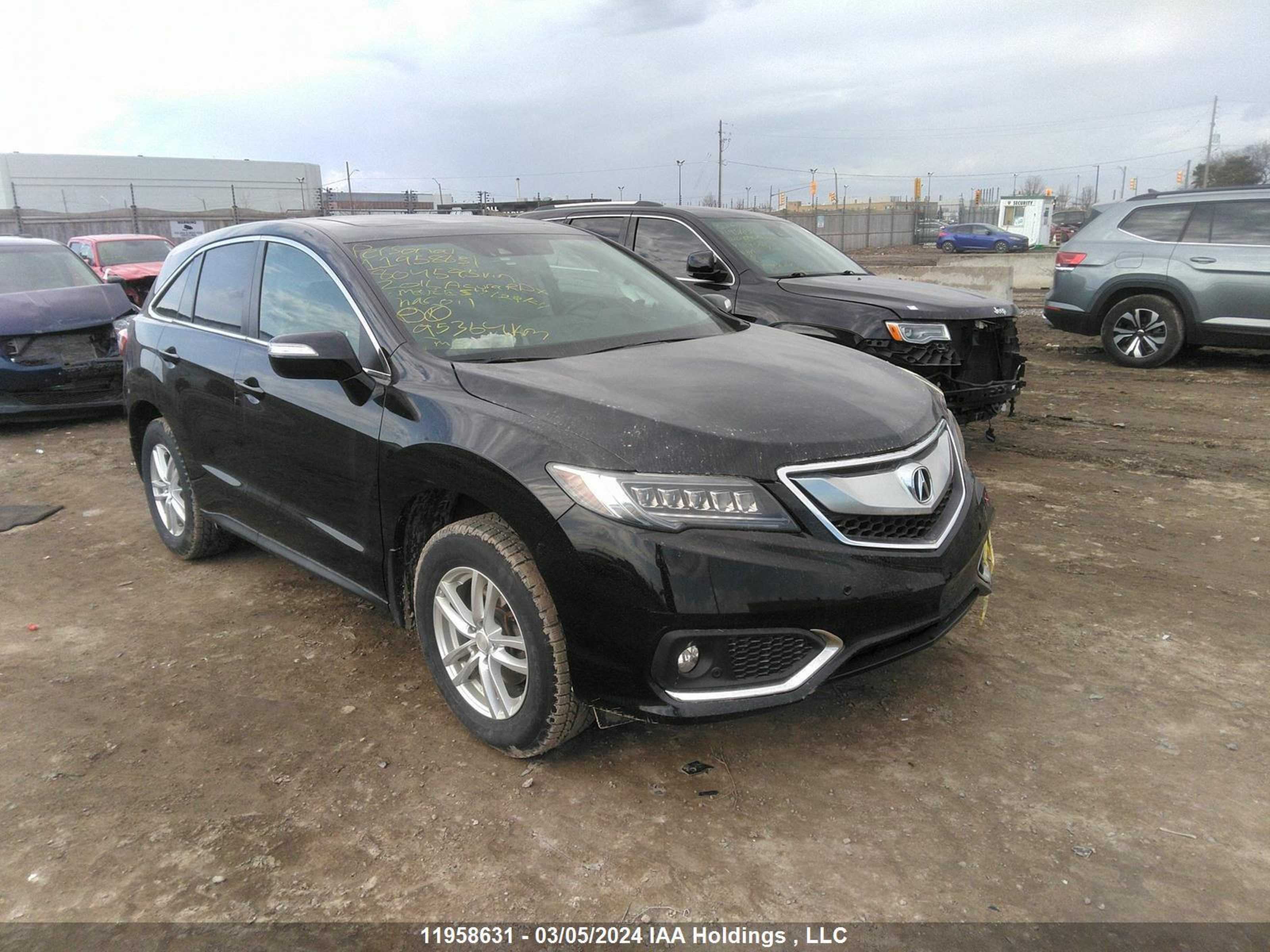 ACURA RDX 2016 5j8tb4h77gl804595