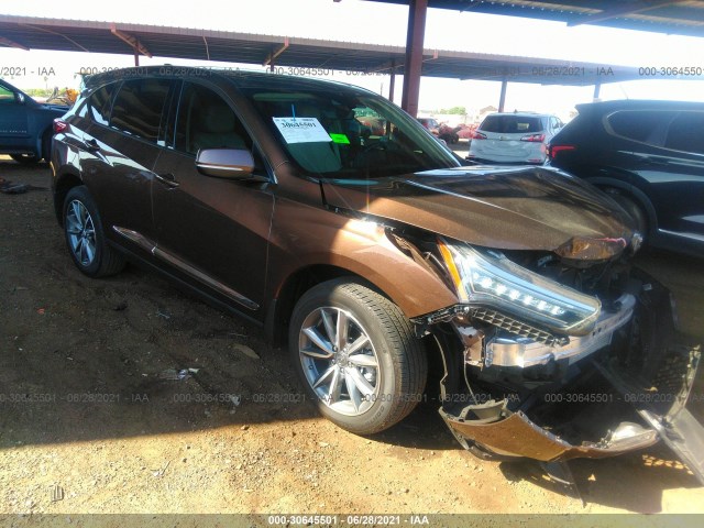 ACURA RDX 2019 5j8tc1h53kl007487