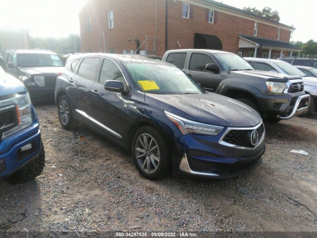 ACURA RDX 2021 5j8tc1h54ml006657