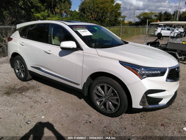 ACURA RDX 2021 5j8tc1h54ml007095