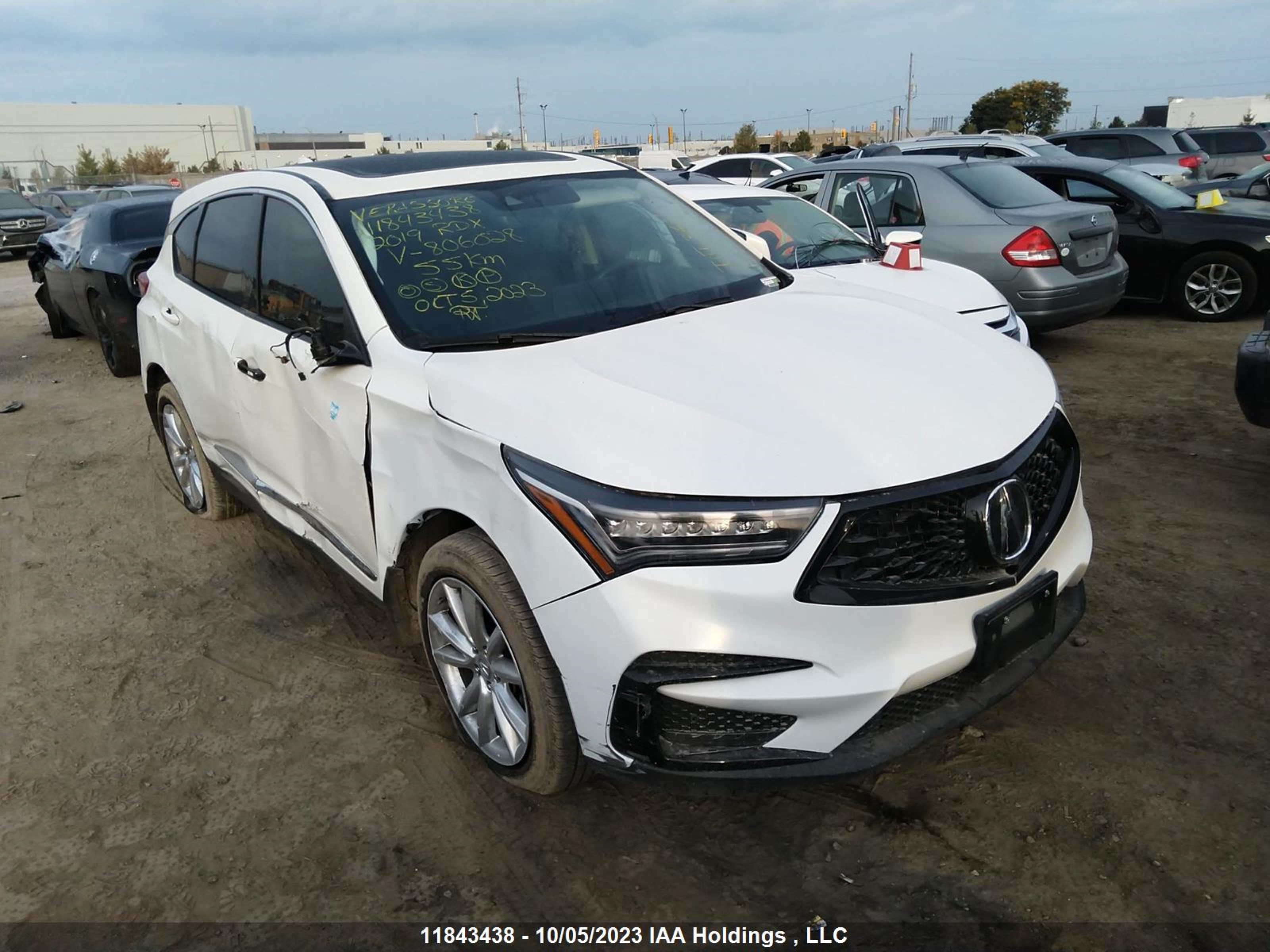 ACURA RDX 2019 5j8tc2h35kl806028