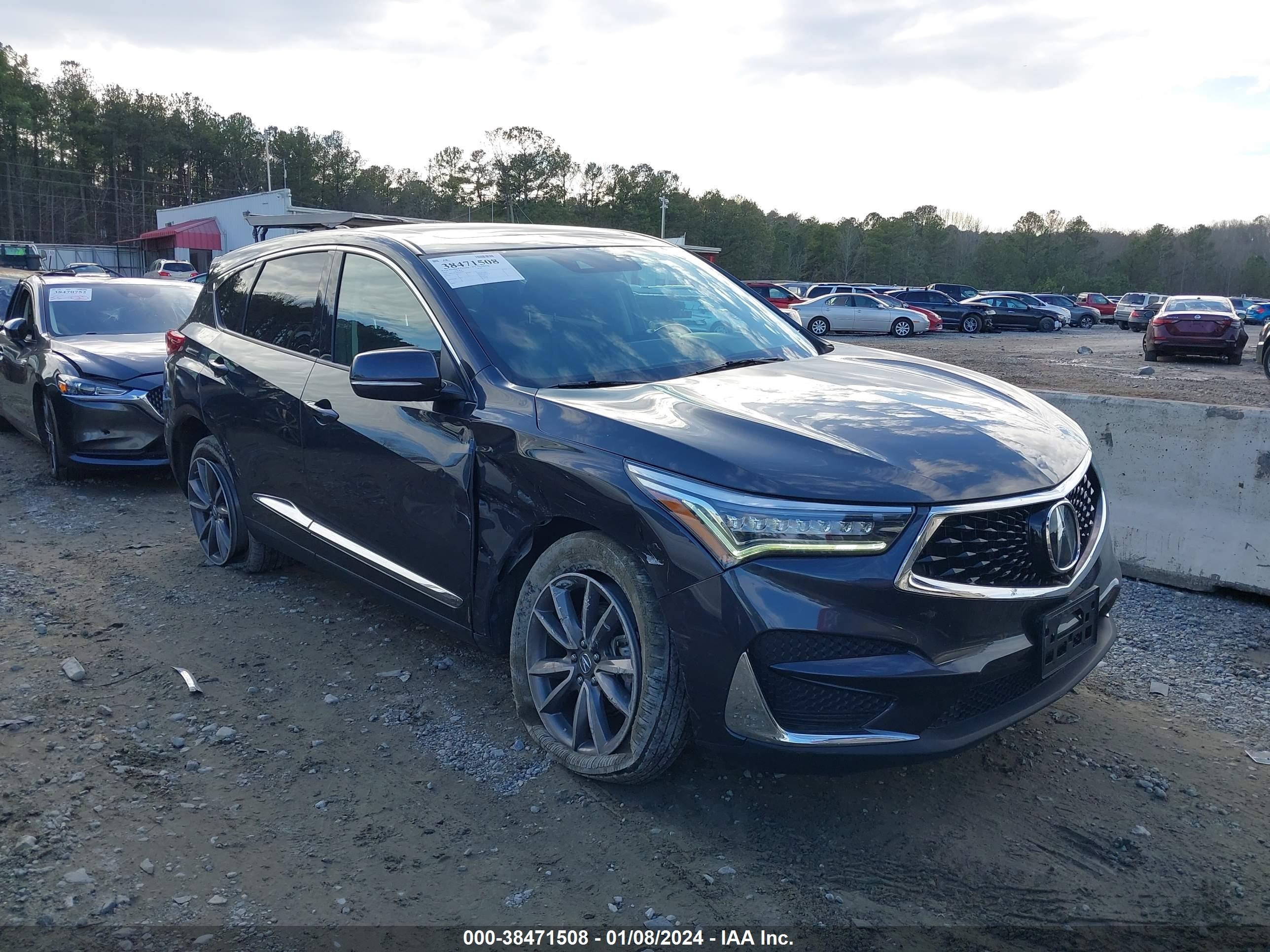 ACURA RDX 2019 5j8tc2h53kl025896