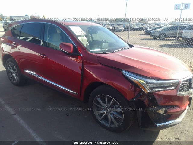 ACURA RDX 2020 5j8tc2h54ll030722