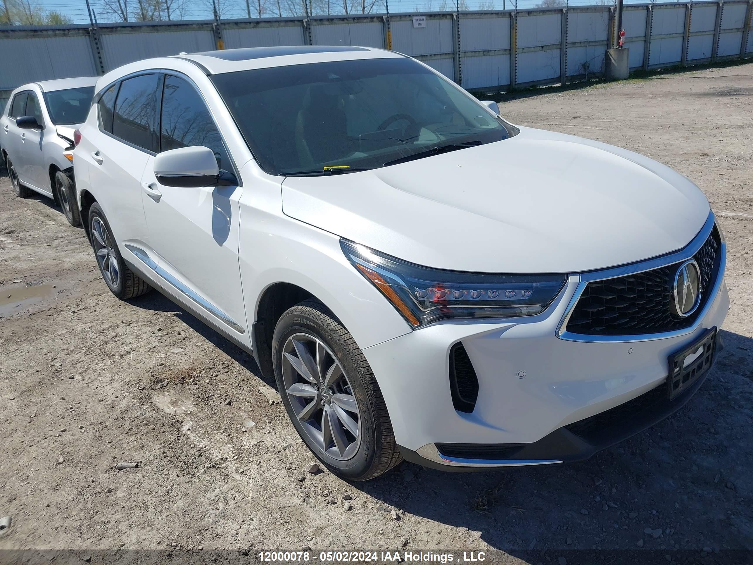 ACURA RDX 2022 5j8tc2h57nl804240