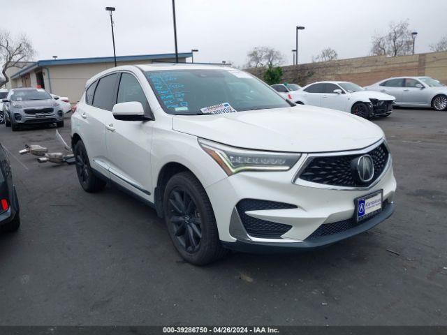 ACURA RDX 2019 5j8tc2h5xkl000817