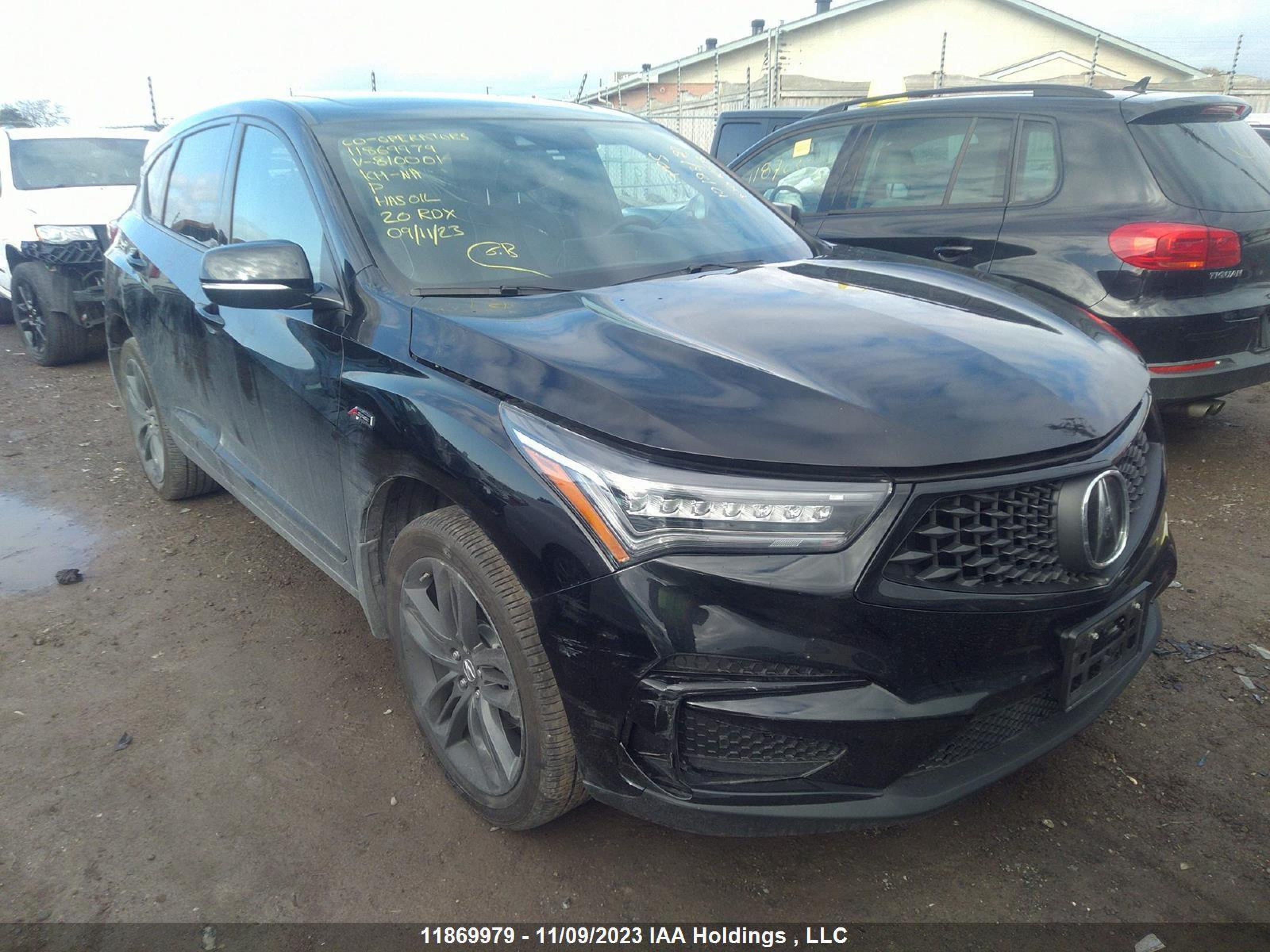 ACURA RDX 2020 5j8tc2h60ll810001