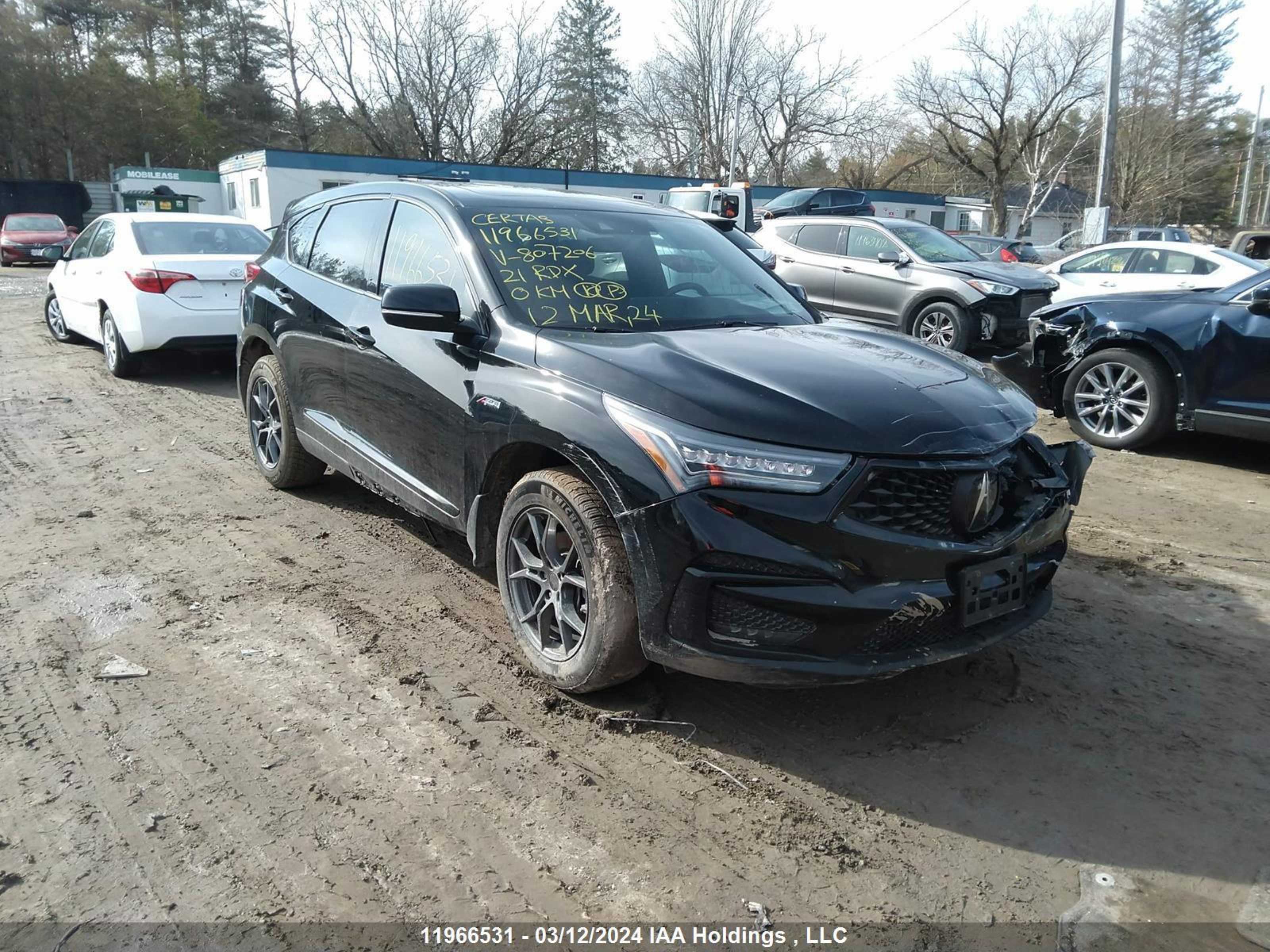 ACURA RDX 2021 5j8tc2h61ml807206