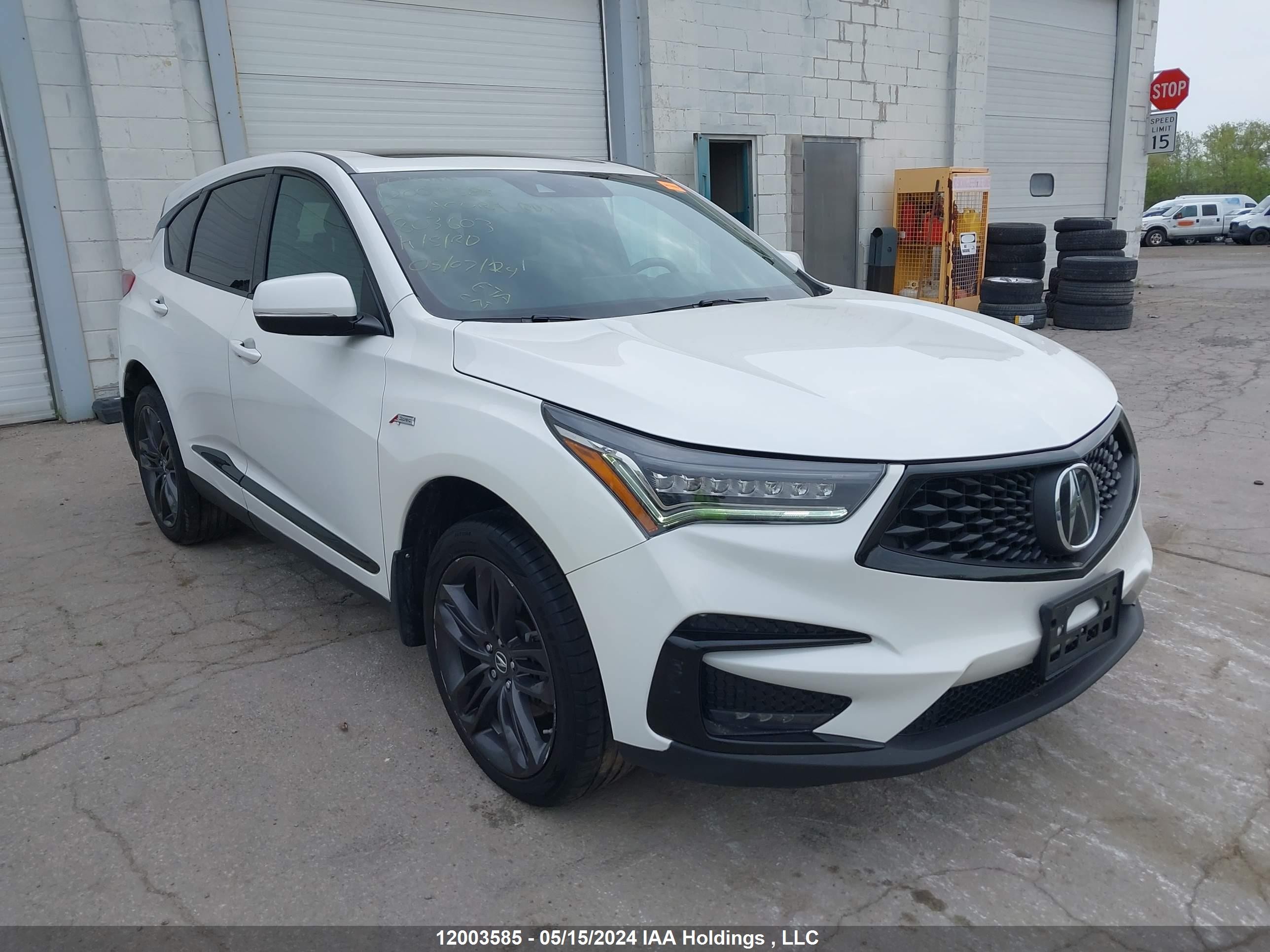 ACURA RDX 2021 5j8tc2h62ml803603