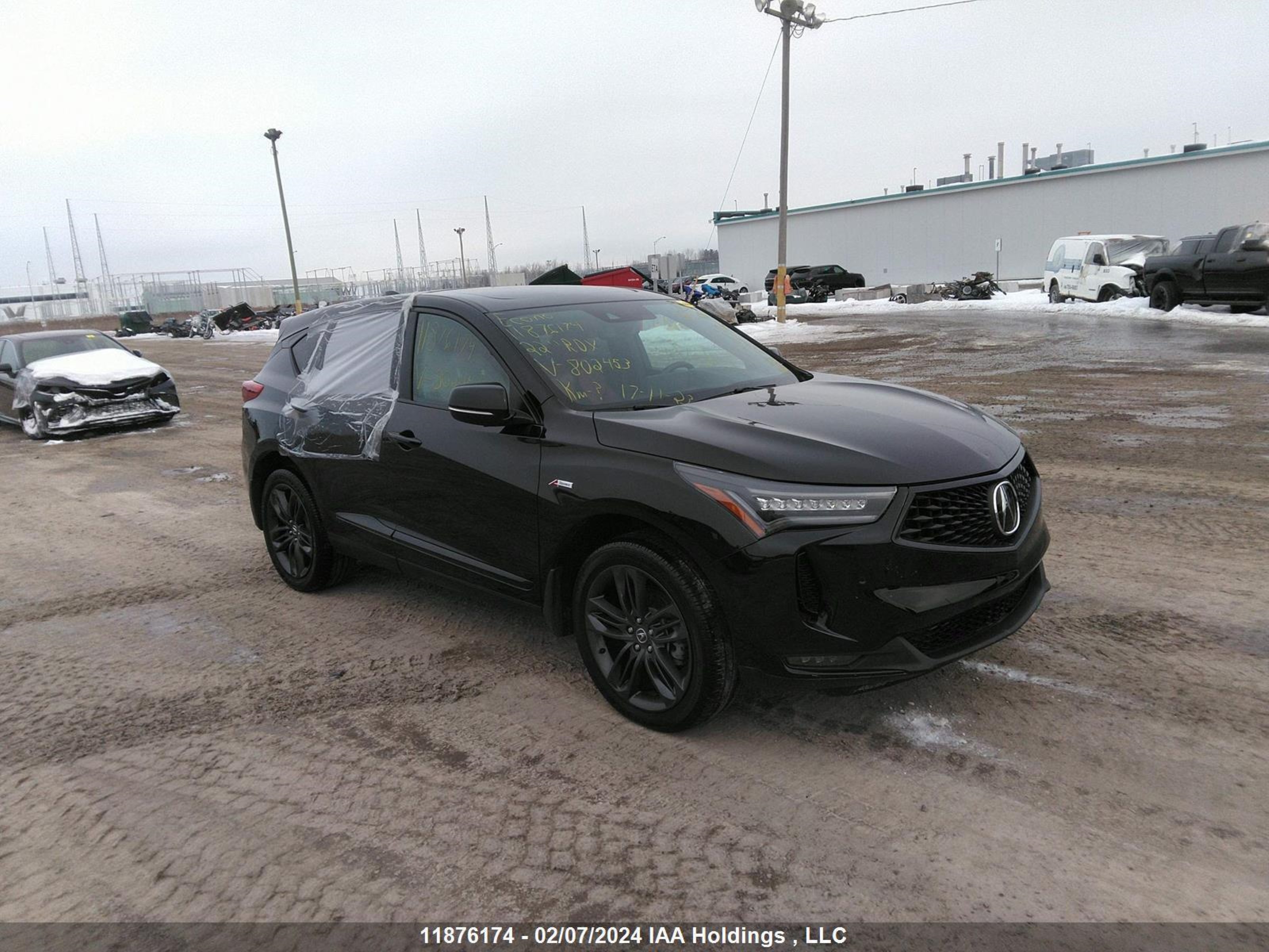 ACURA RDX 2022 5j8tc2h62nl802453