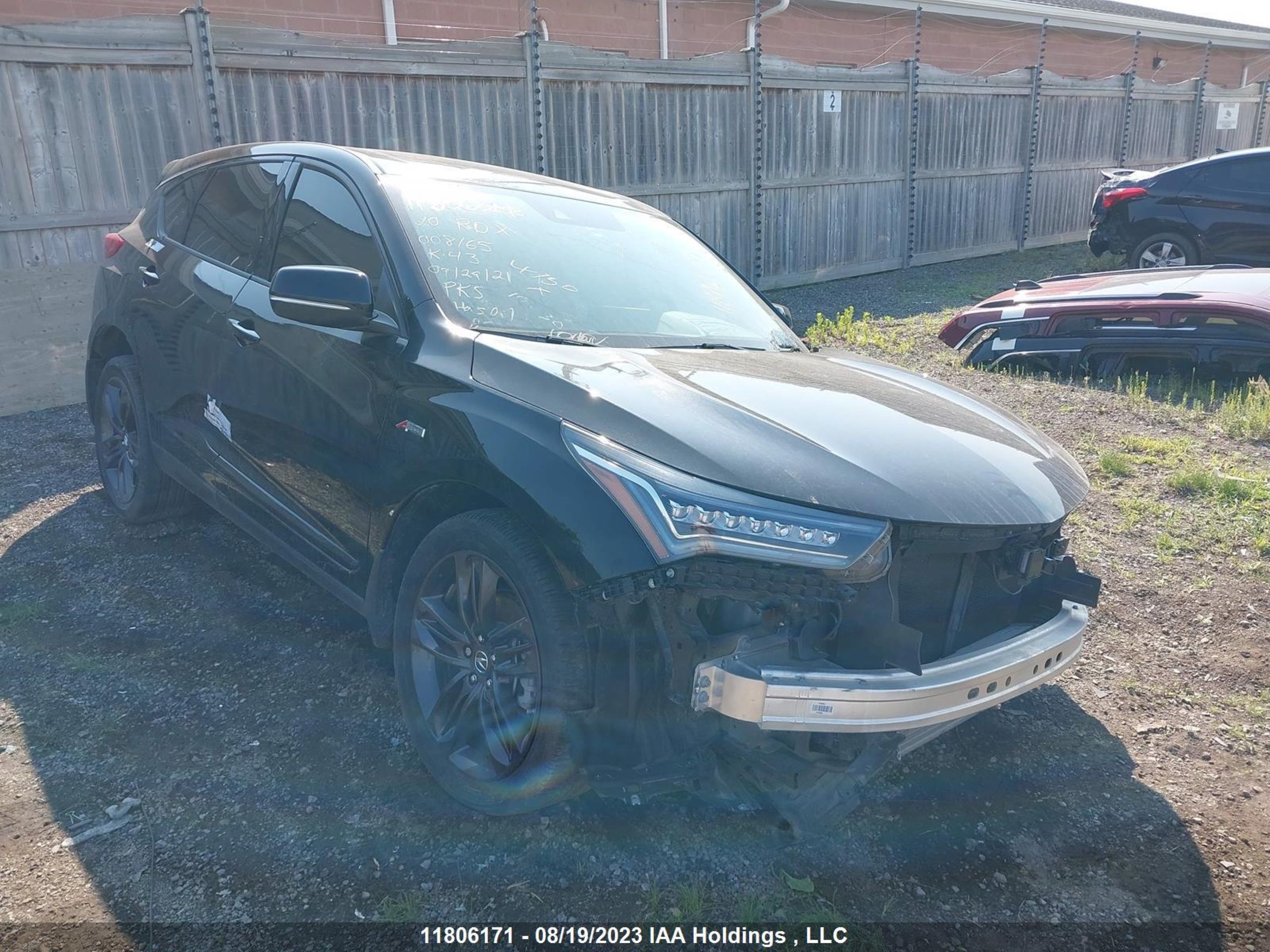 ACURA RDX 2021 5j8tc2h65ml801411