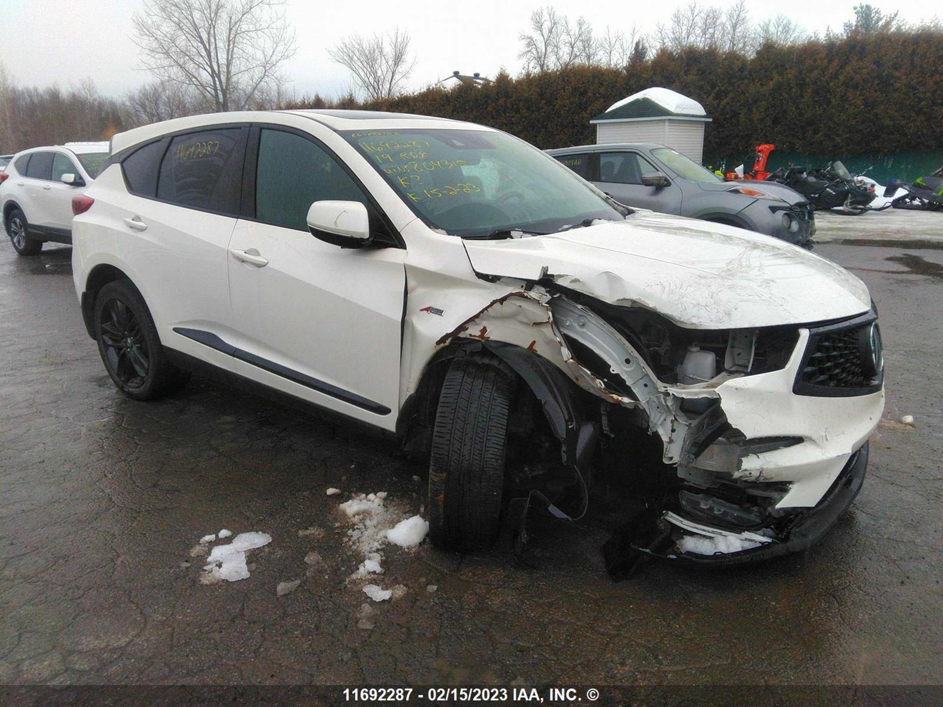 ACURA RDX 2019 5j8tc2h66kl804315