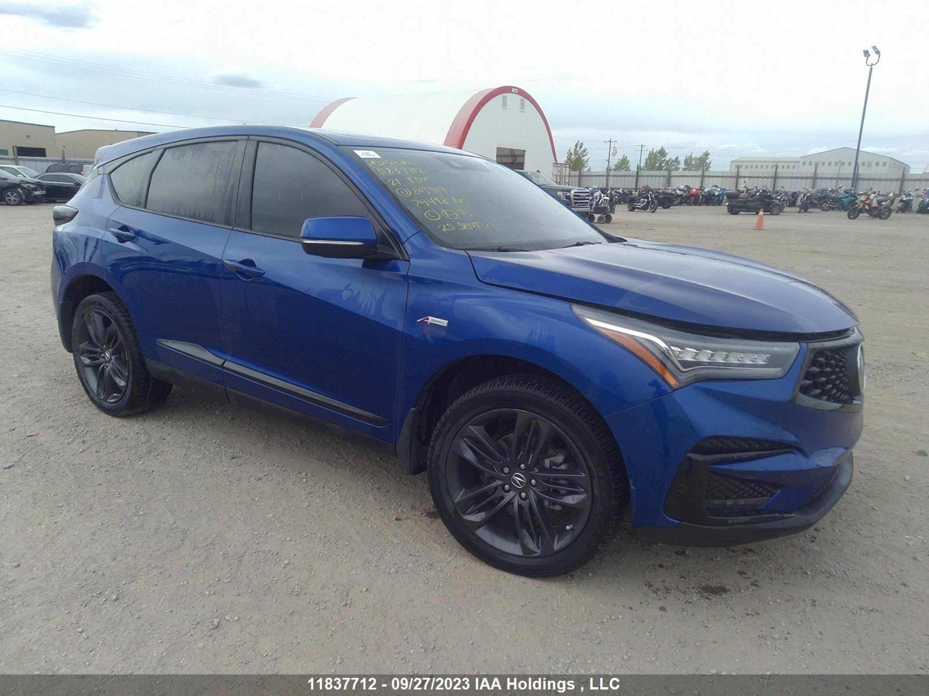 ACURA RDX 2021 5j8tc2h67ml803919