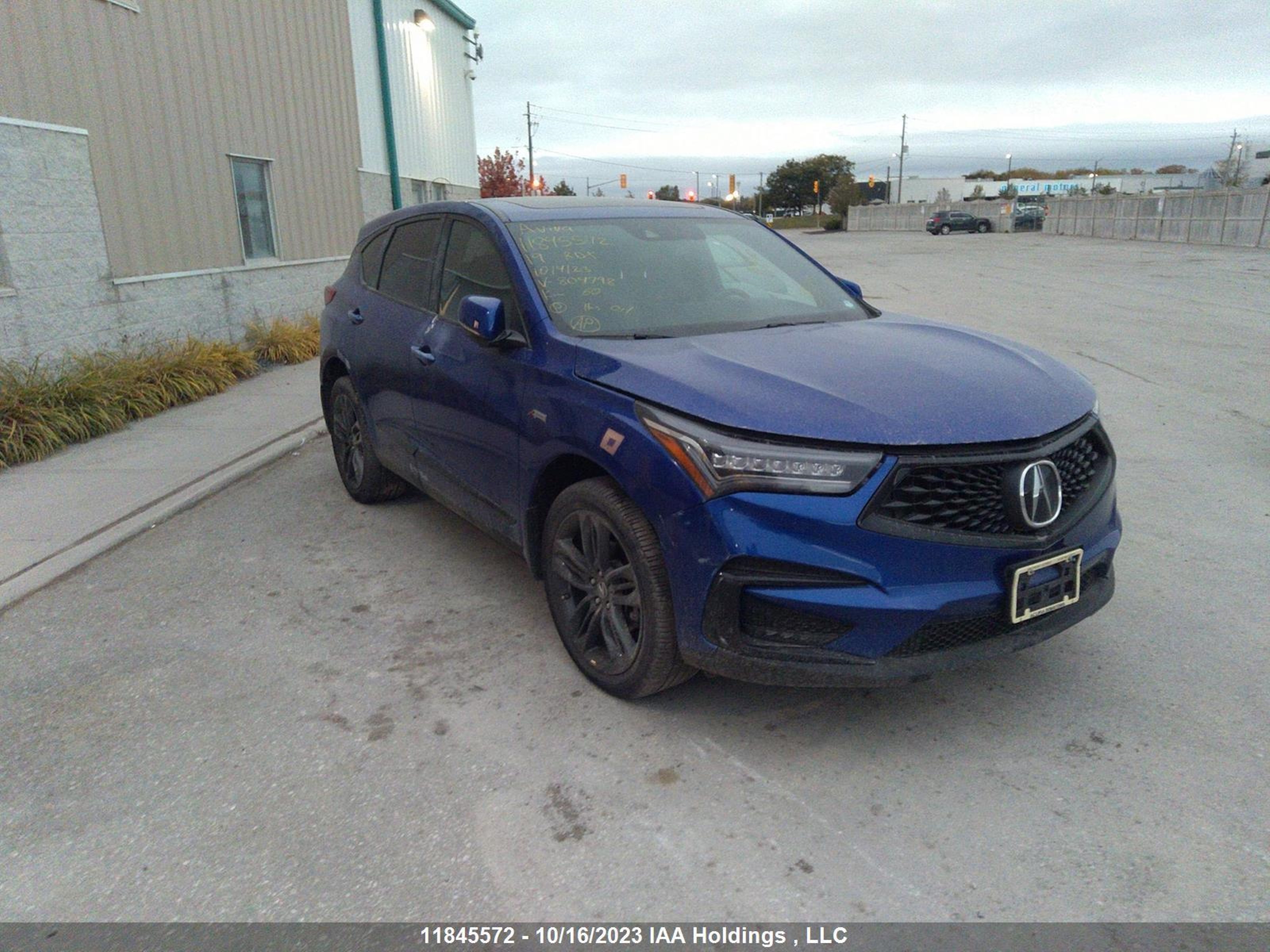 ACURA RDX 2019 5j8tc2h68kl804798