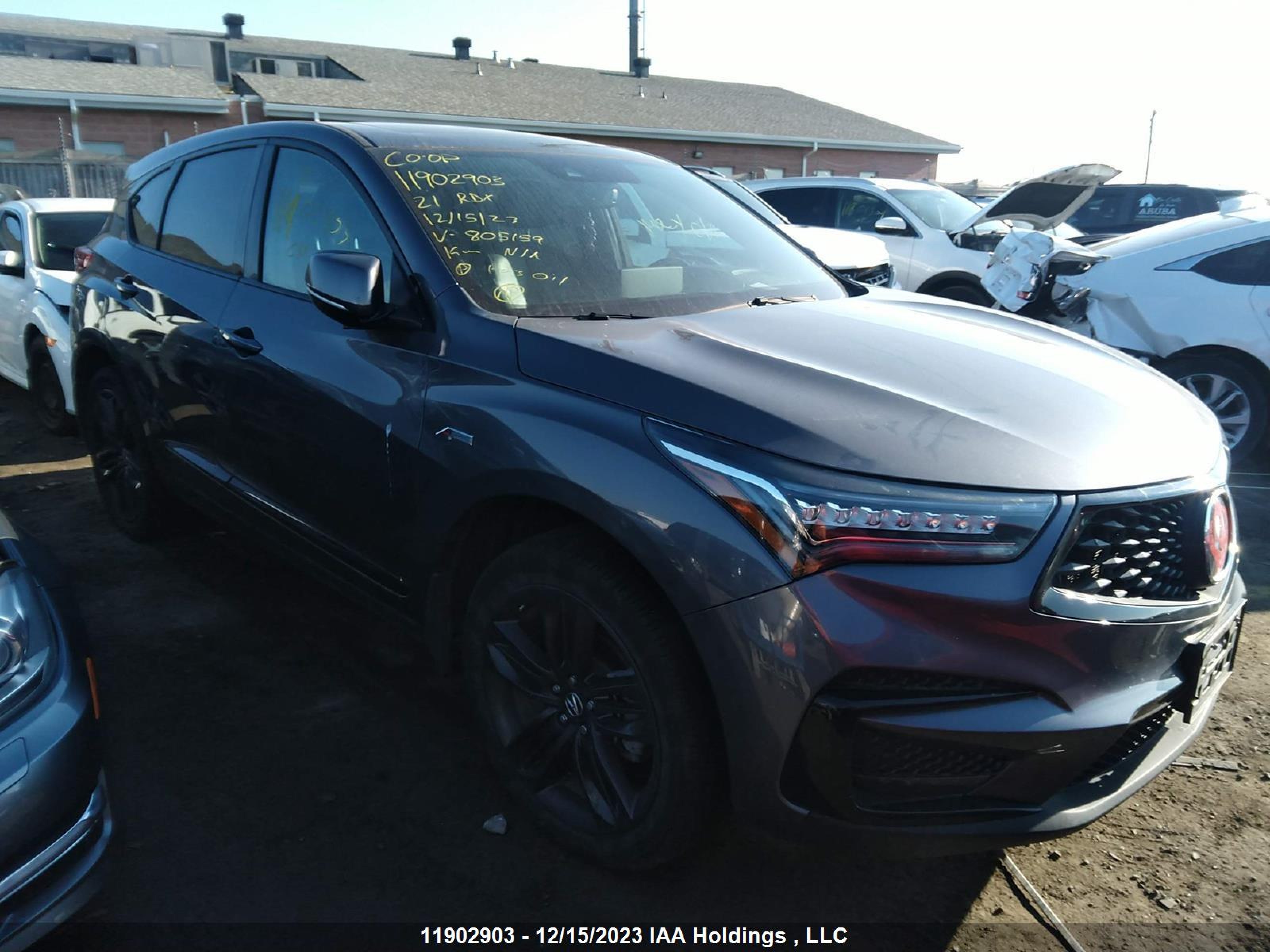 ACURA RDX 2021 5j8tc2h68ml805159