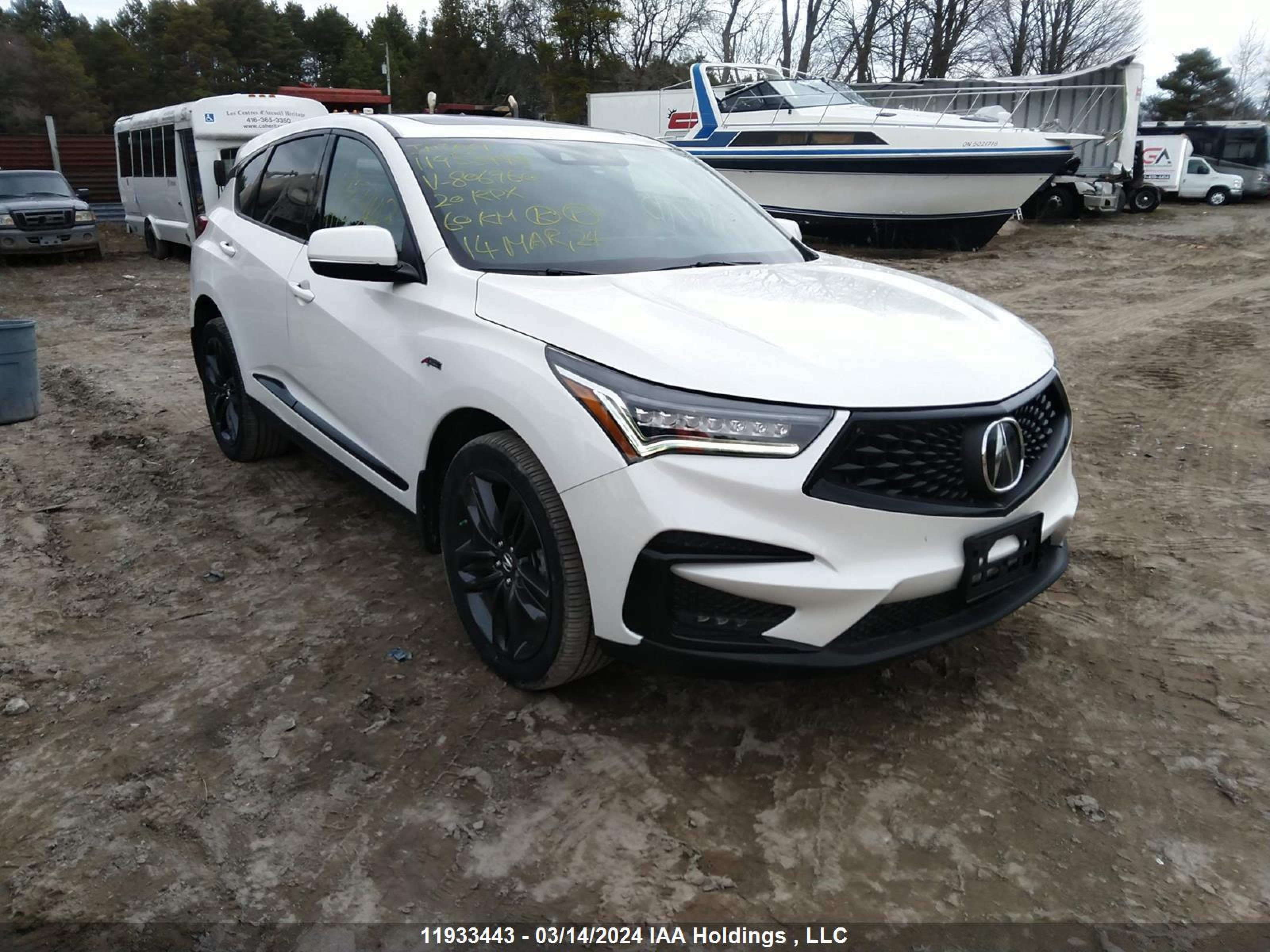 ACURA RDX 2020 5j8tc2h6xll806960