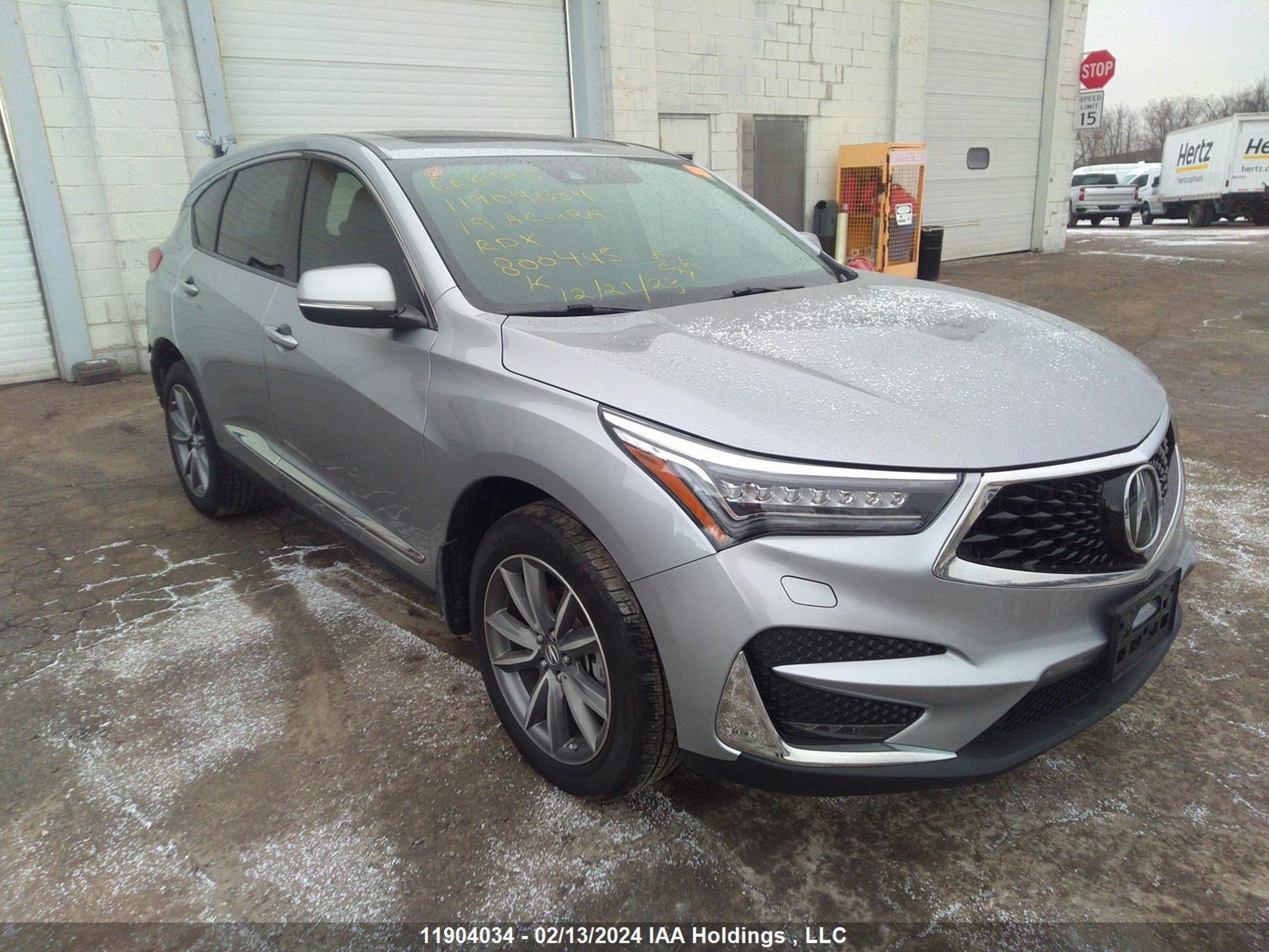 ACURA RDX 2019 5j8tc2h79kl800445