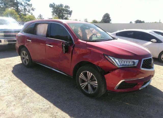 ACURA MDX 2019 5j8yd3h31kl002866