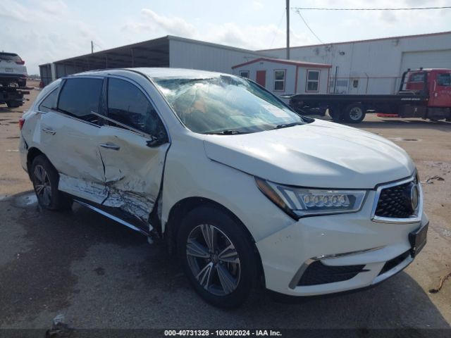 ACURA MDX 2019 5j8yd3h31kl006884