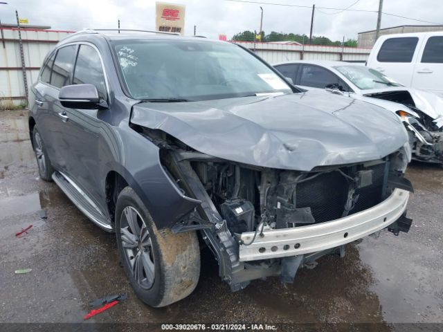 ACURA MDX 2019 5j8yd3h33kl012444