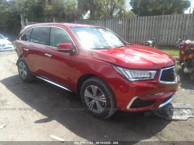 ACURA MDX 2019 5j8yd3h36kl008646