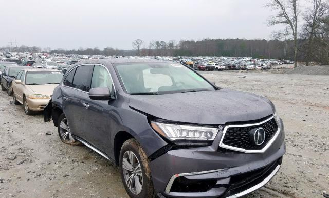 ACURA MDX 2019 5j8yd3h36kl013099