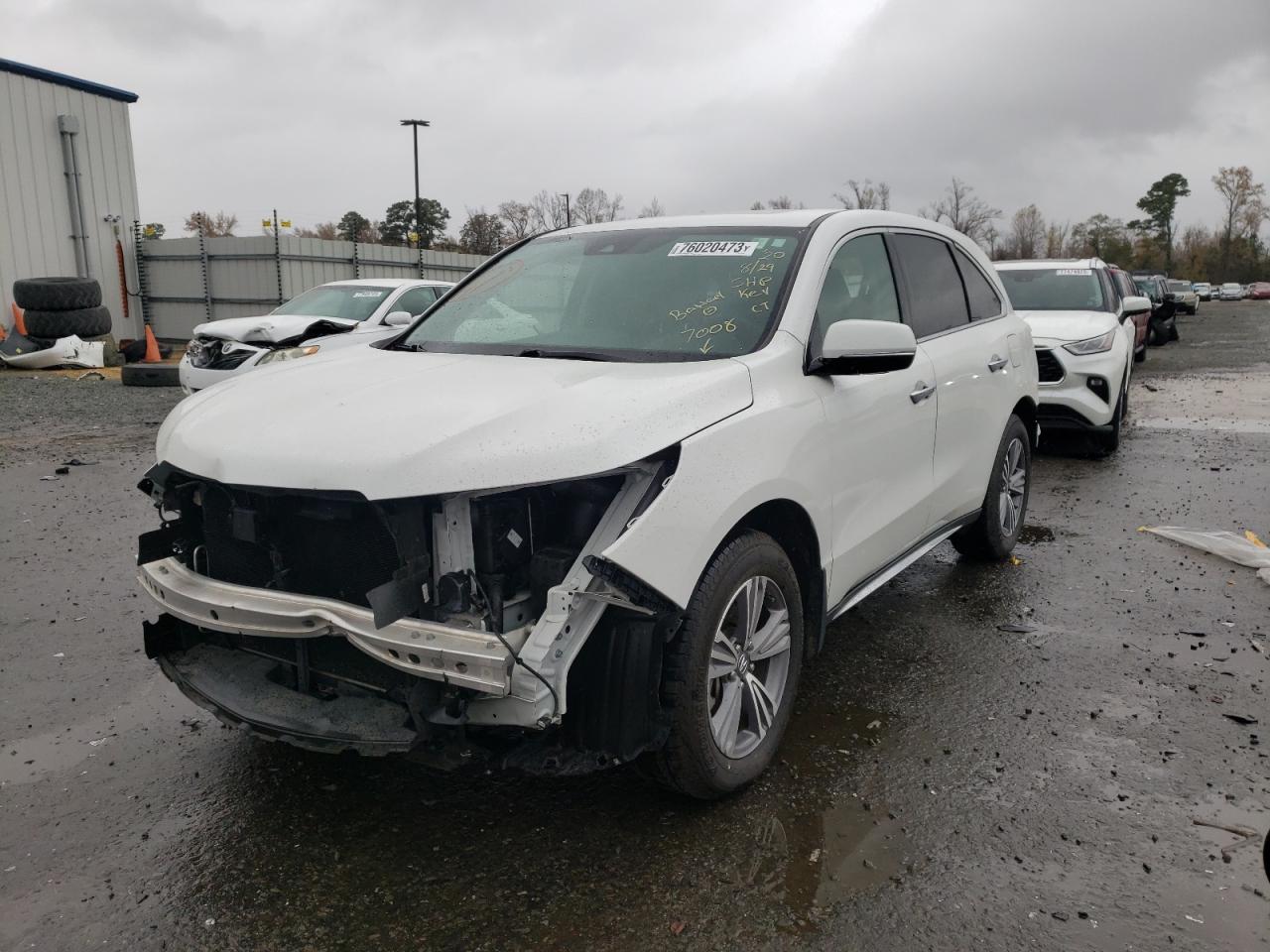 ACURA MDX 2020 5j8yd3h36ll017008