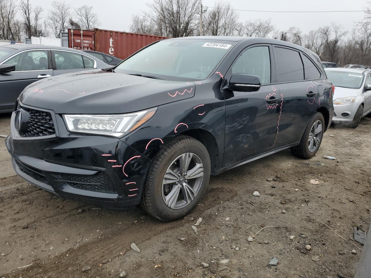 ACURA MDX 2019 5j8yd3h37kl003357