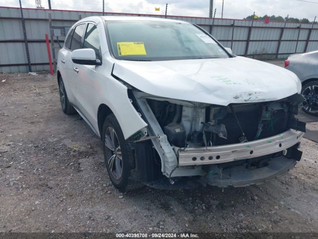 ACURA MDX 2018 5j8yd3h39jl007375