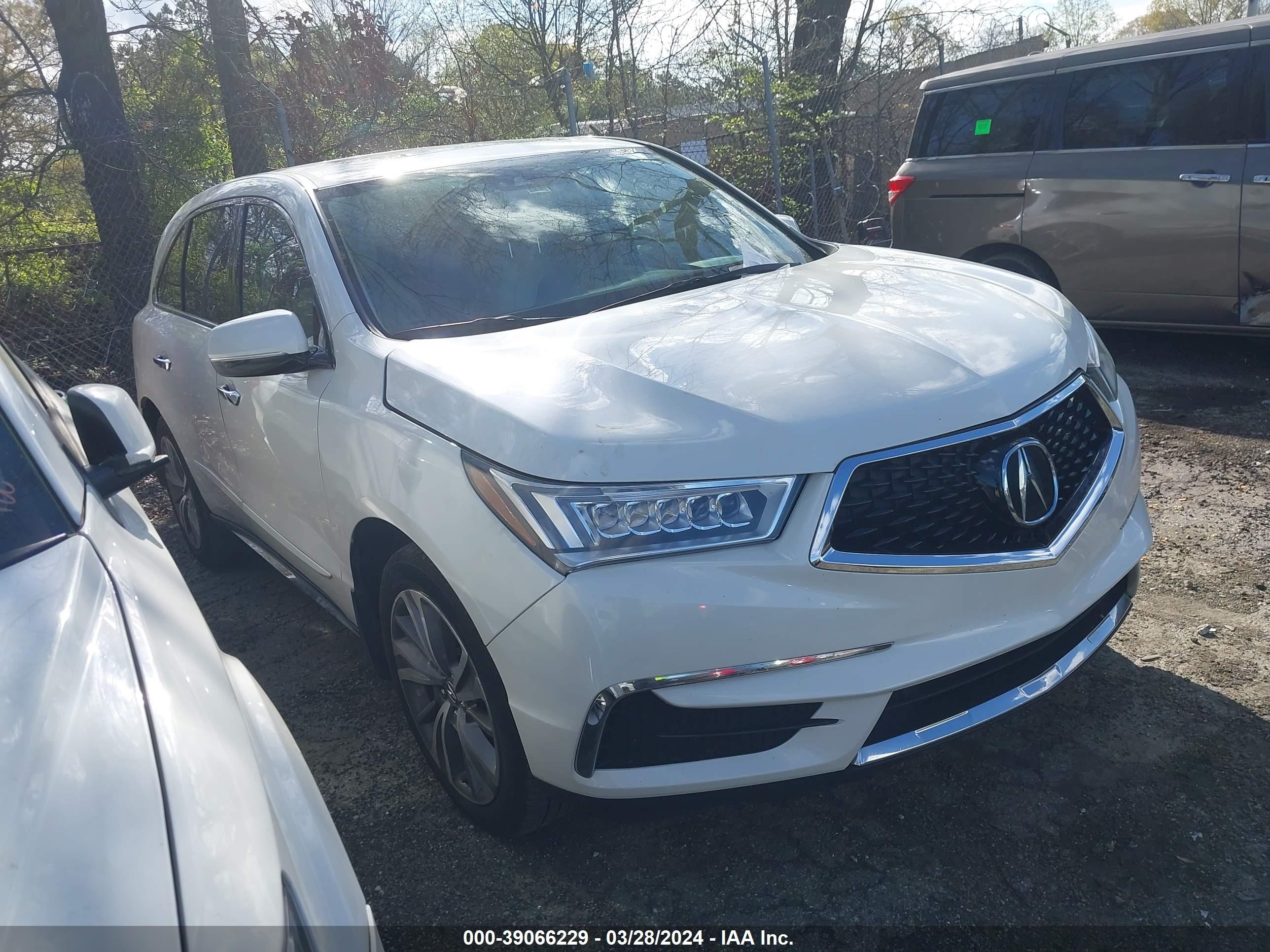 ACURA MDX 2018 5j8yd3h50jl000591