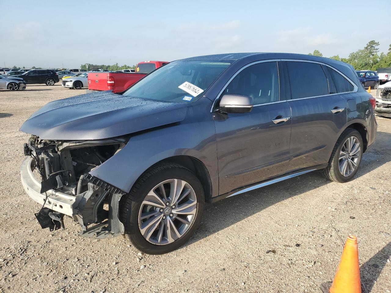 ACURA MDX TECHNO 2018 5j8yd3h51jl004004