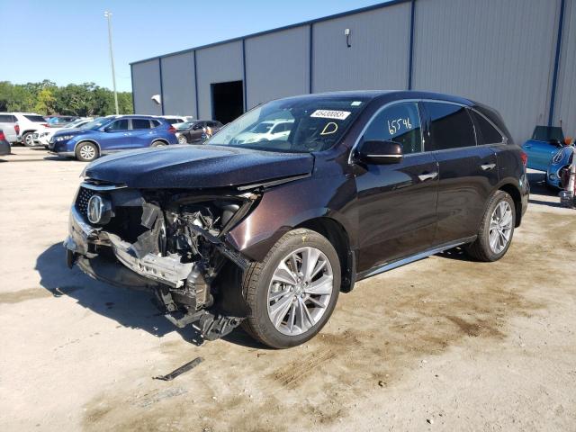 ACURA MDX TECHNO 2018 5j8yd3h53jl004313