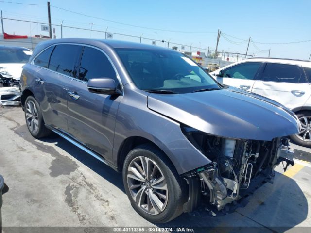 ACURA MDX 2019 5j8yd3h55kl012298