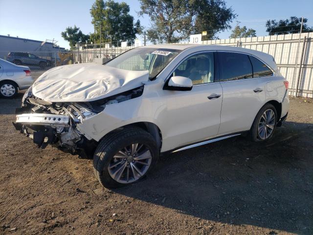 ACURA MDX TECHNO 2018 5j8yd3h56jl001213