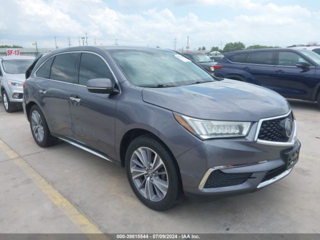 ACURA MDX 2018 5j8yd3h56jl002233