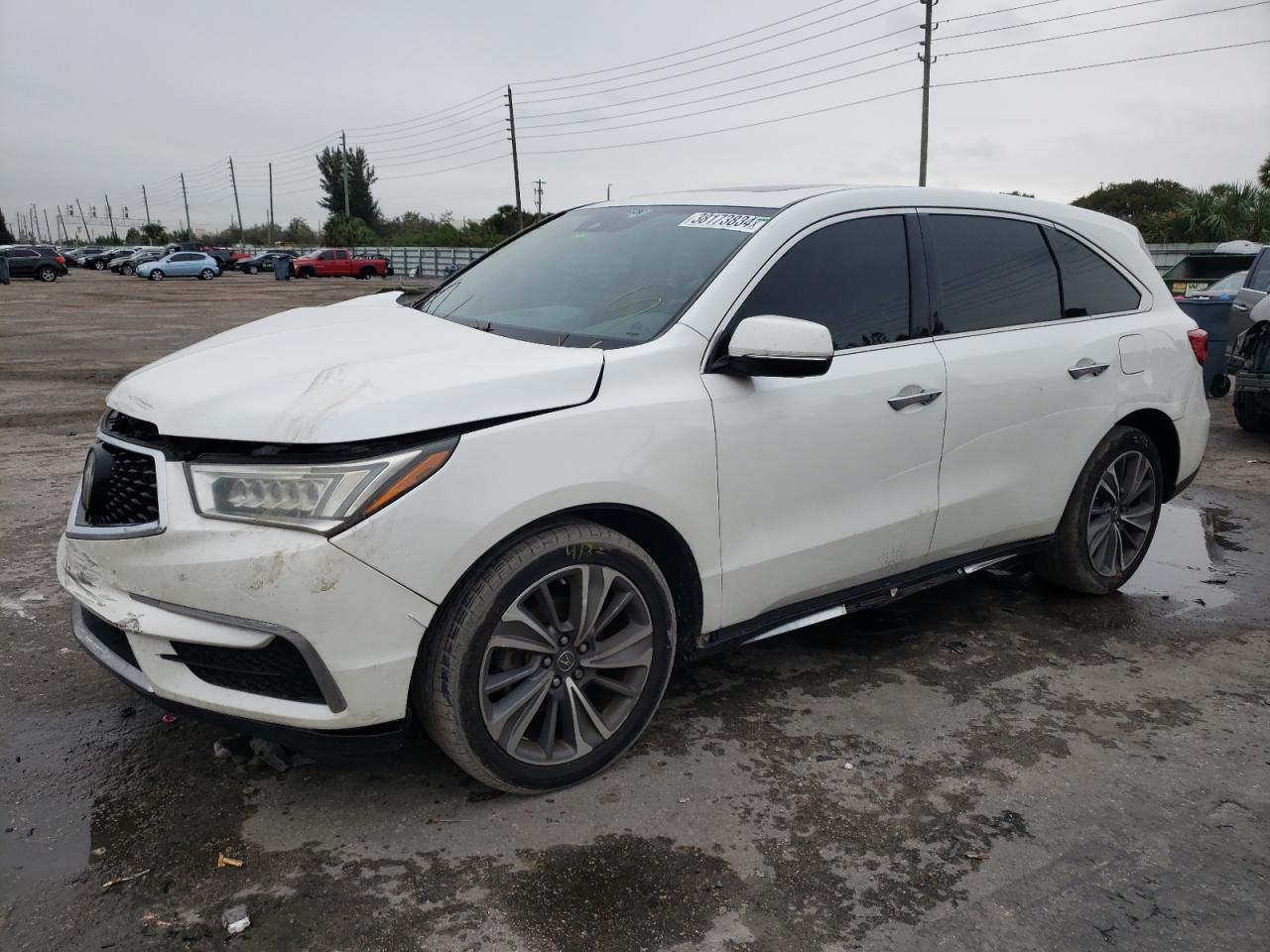 ACURA MDX 2018 5j8yd3h57jl002595