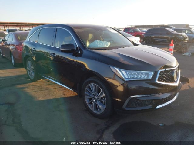 ACURA MDX 2018 5j8yd3h59jl000783